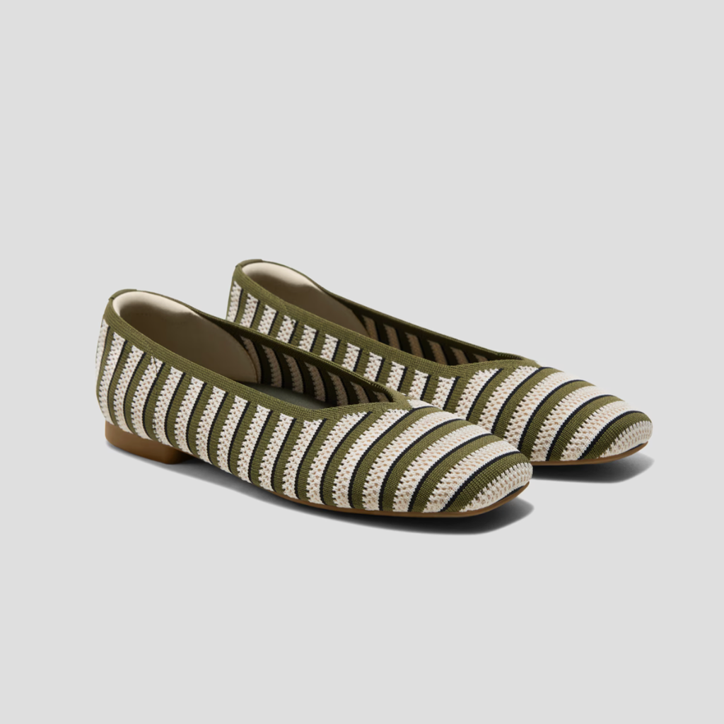 Ballerines à Bout Carré Confort